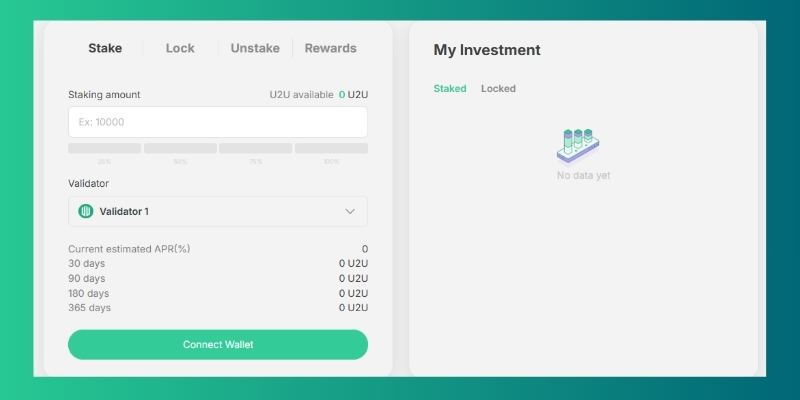 New features of U2 Staking