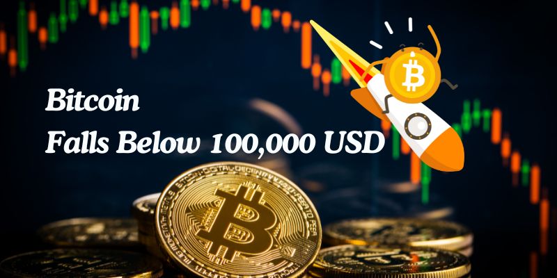 Bitcoin: Falls Below 100,000 USD Amid Economic Concerns